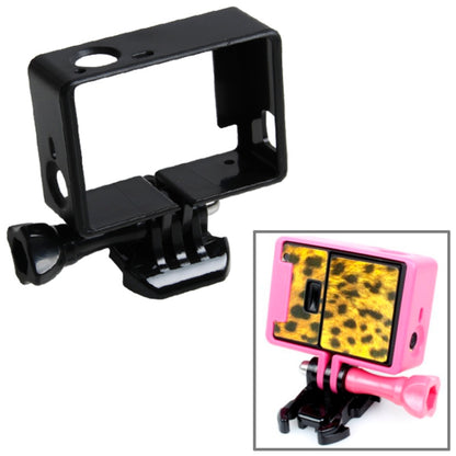 TMC High Quality Tripod Cradle Frame Mount Housing for GoPro HERO4 /3+ /3, HR191(Black) - Protective Frame by TMC | Online Shopping South Africa | PMC Jewellery | Buy Now Pay Later Mobicred