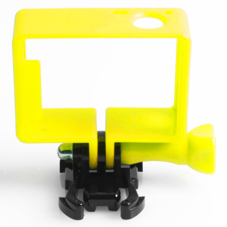 TMC High Quality Tripod Cradle Frame Mount Housing for GoPro HERO4 /3+ /3, HR191(Yellow) - Protective Frame by TMC | Online Shopping South Africa | PMC TechLife | Buy Now Pay Later Mobicred