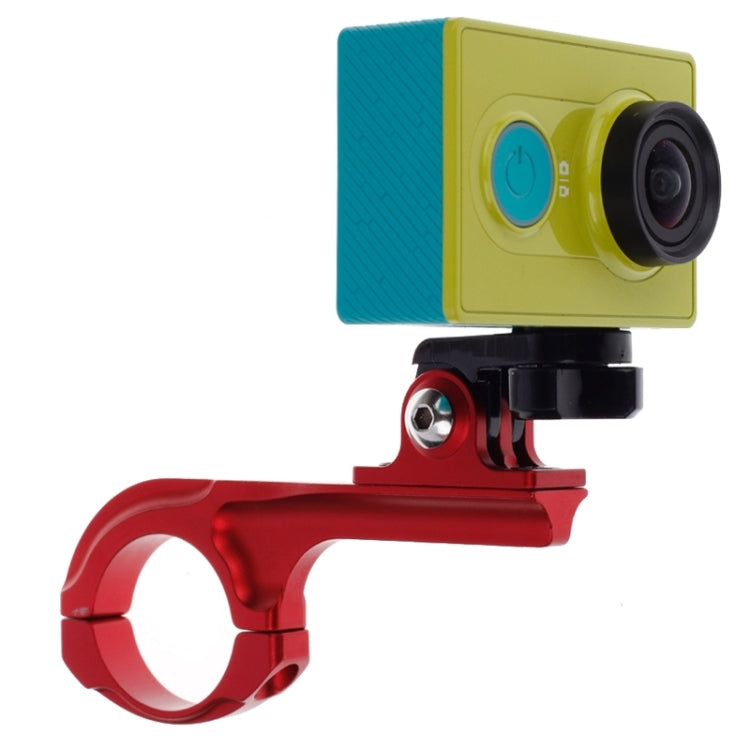 Bicycle Handlebar Holder with Connector Mount for Xiaomi Yi Sport Camera(XM34)(Red) - Bicycle Handlebar Mount by TMC | Online Shopping South Africa | PMC TechLife | Buy Now Pay Later Mobicred