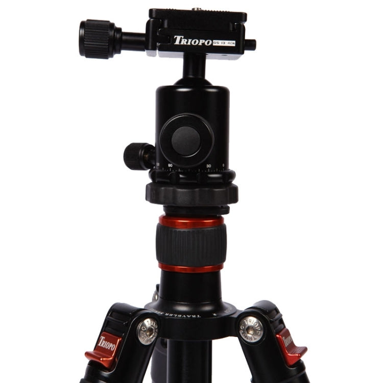 Triopo MT-2504C Adjustable Portable Aluminum Tripod with NB-1S Ball Head for Canon Nikon Sony DSLR Camera(Black) - free shipping - PMC TechLife - Order now!