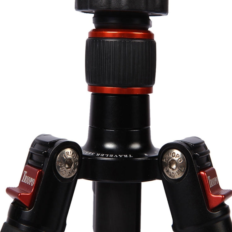 Triopo GT-2504X8.C Adjustable Portable Carbon Fiber Tripod with B-1 Aluminum Ball Head for Canon Nikon Sony DSLR Camera(Black) - free shipping - PMC TechLife - Order now!