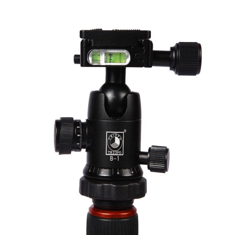 Triopo GT-2504X8.C Adjustable Portable Carbon Fiber Tripod with B-1 Aluminum Ball Head for Canon Nikon Sony DSLR Camera - free shipping - PMC TechLife - Order now!