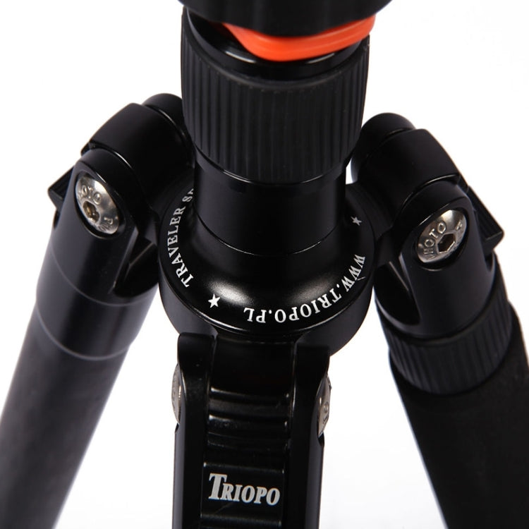 Triopo GT-2804X8.C Adjustable Portable Carbon Fiber Tripod with B-2 Aluminum Ball Head for Canon Nikon Sony DSLR Camera(Black) - free shipping - PMC TechLife - Order now!