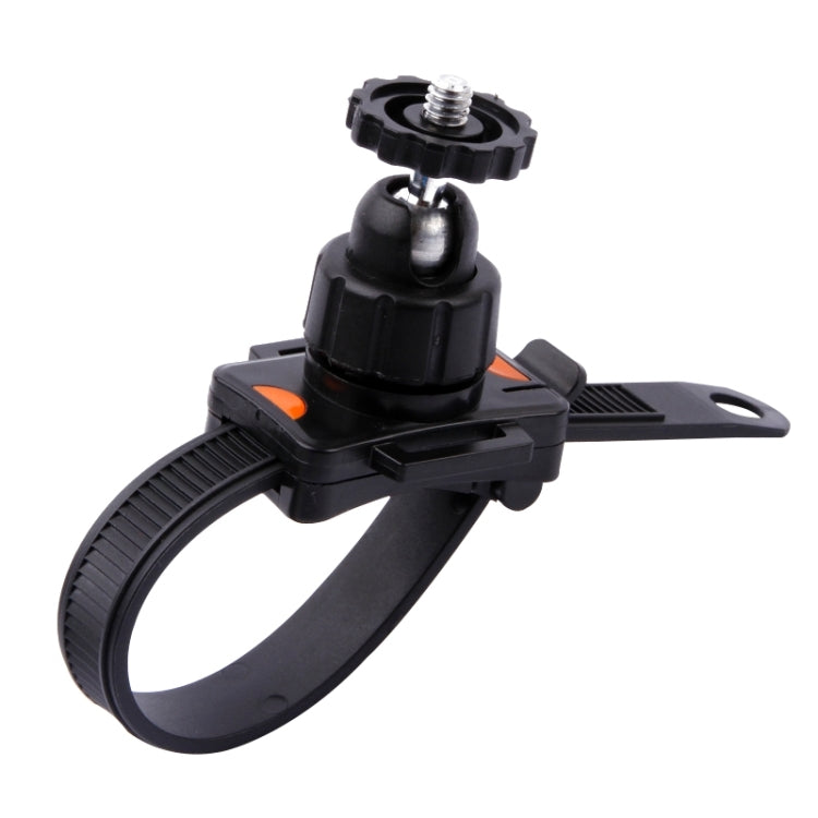 Camera Mount Tripod Holder with Head strap / Helmet Hat for GoPro HERO4 / 3+ / 2 & 1,XiaoMi YI,SJCAM SJ4000 / SJ5000 / SJ6000 / SJ7000 / Kjstar Sport Camera(Black) - Helmet Mount by PMC Jewellery | Online Shopping South Africa | PMC Jewellery | Buy Now Pay Later Mobicred