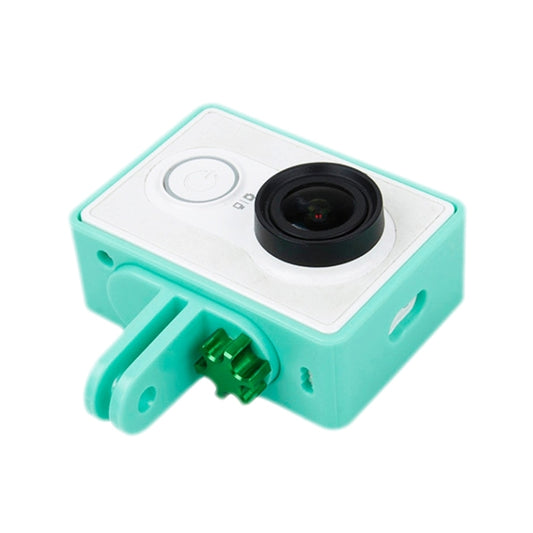 TMC Plastic Frame Mount Housing For Xiaomi Yi Sport Camera(HR319-GN(Green) - Protective Frame by TMC | Online Shopping South Africa | PMC Jewellery | Buy Now Pay Later Mobicred