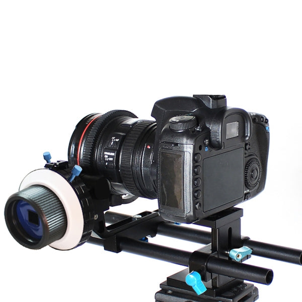 YELANGU YLG0103D F4 Limit Follow Focus with Adjustable Gear Ring Belt for Canon / Nikon / Video Cameras / DSLR Cameras - free shipping - PMC TechLife - Order now!