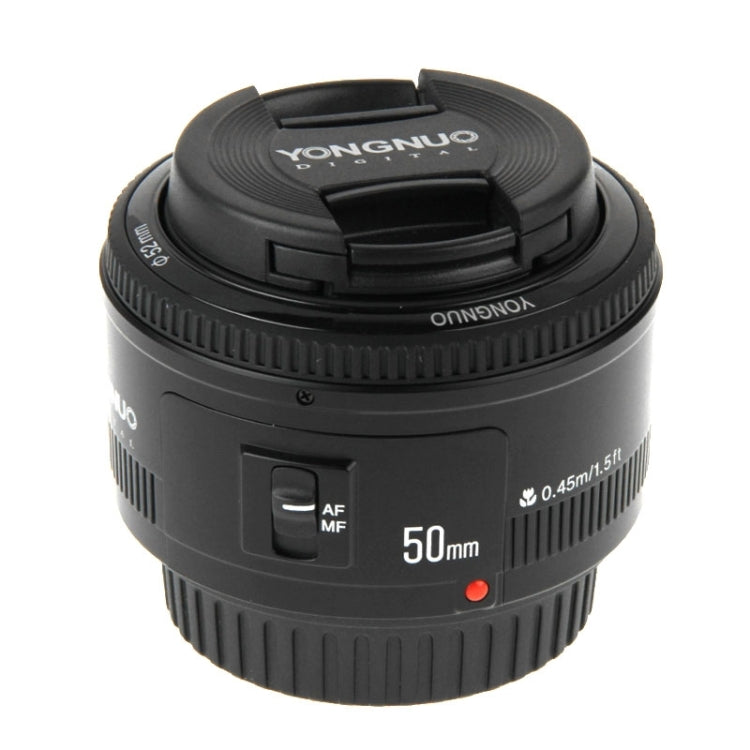 YONGNUO 50mm F1.8 Standard Prime Lens for Canon Camera - free shipping - PMC TechLife - Order now!