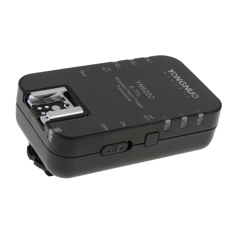 YONGNUO YN622C-KIT E-TTL Wireless Flash Trigger Controller + Transceiver Kit for Canon Camera - free shipping - PMC TechLife - Order now!