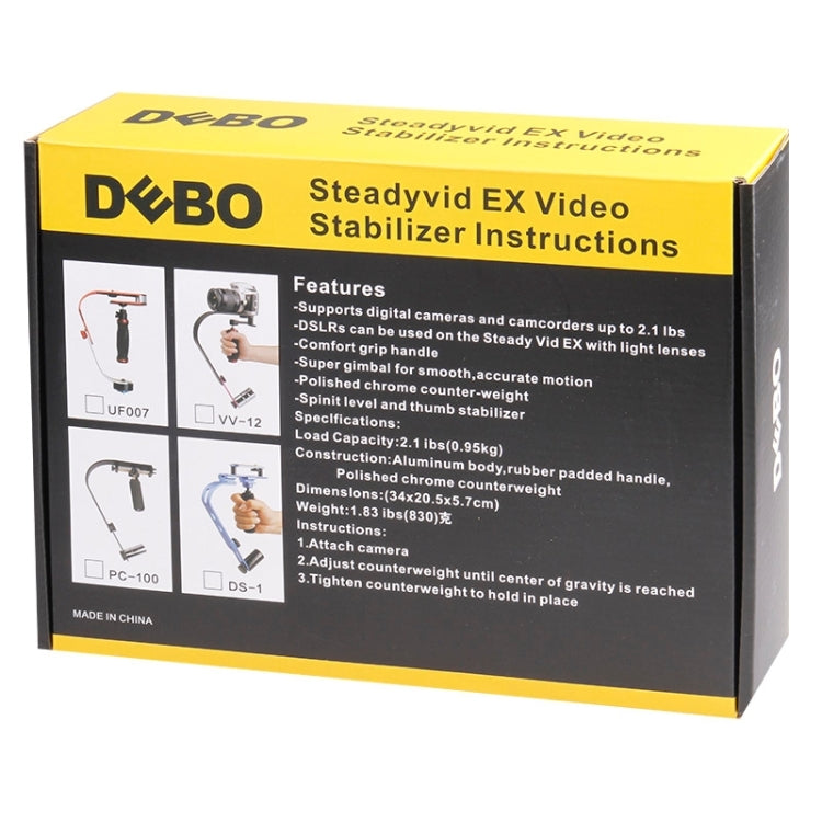 DEBO UF-007H Video Handheld Stabilizer for SLR Camera / Video Camera - free shipping - PMC TechLife - Order now!