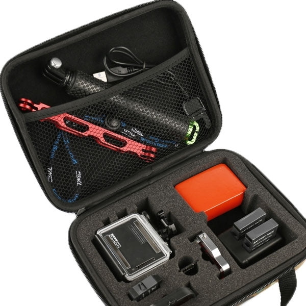 EVA Shockproof Waterproof Portable Case for GoPro, Insta360, DJI and Other Action Cameras Accessories, Size: 21cm x 16cm x 6.5cm - Carry Cases by PMC TechLife | Online Shopping South Africa | PMC TechLife | Buy Now Pay Later Mobicred