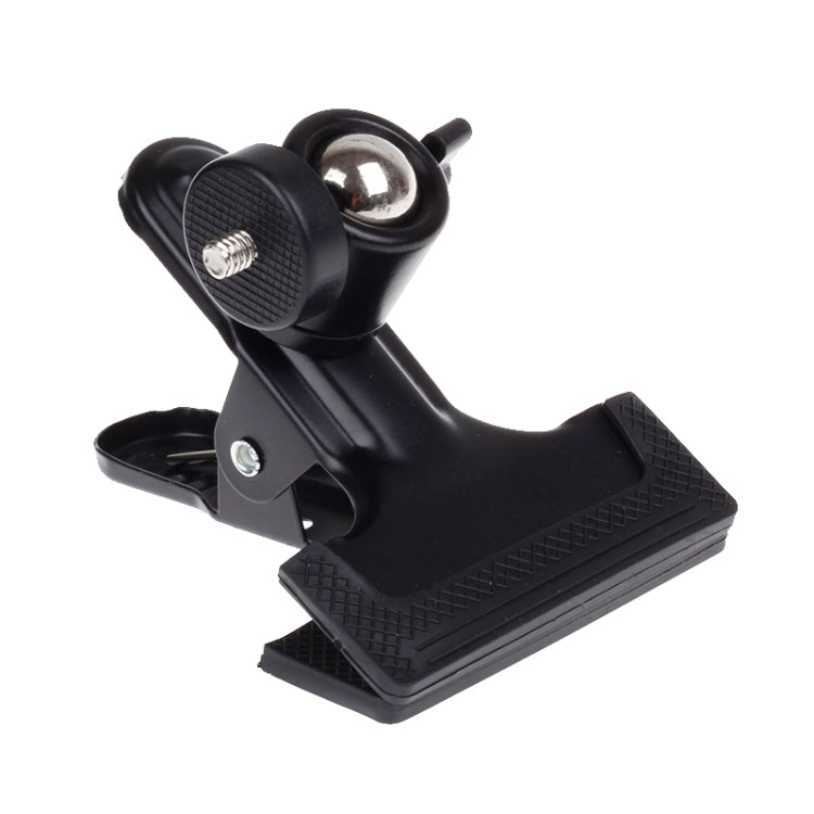 360 Degree Rotation Backpack Hat Clip Fast Clamp Mount for Xiaomi Yi Sport Camera - Holder by TMC | Online Shopping South Africa | PMC TechLife | Buy Now Pay Later Mobicred