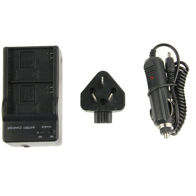 3 in 1 Digital Camera Dual Battery Car Charger for GoPro HERO3+ / 3  AHDBT-201 / AHDBT-301 - Charger by PMC TechLife | Online Shopping South Africa | PMC TechLife | Buy Now Pay Later Mobicred