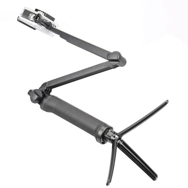 3-Way Multi Function Extendable Monopod Tripod Folding Rotating Arm Camera Handle for GoPro, Insta360, DJI and Other Action Cameras - Extendable Pole by PMC TechLife | Online Shopping South Africa | PMC TechLife | Buy Now Pay Later Mobicred