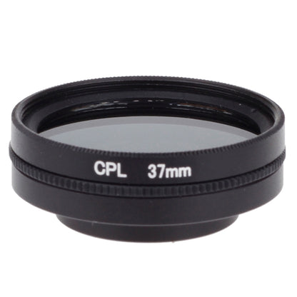 37mm CPL Filter Circular Polarizer Lens Filter with Cap for Xiaomi Xiaoyi 4K+ / 4K, Xiaoyi Lite, Xiaoyi Sport Camera - Lens Filter by PMC Jewellery | Online Shopping South Africa | PMC Jewellery | Buy Now Pay Later Mobicred