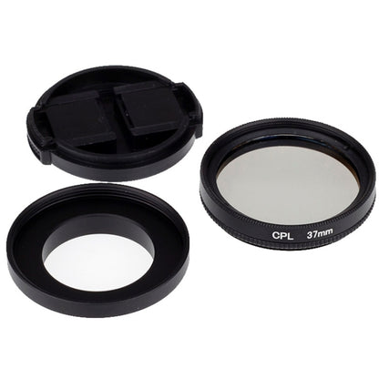 37mm CPL Filter Circular Polarizer Lens Filter with Cap for Xiaomi Xiaoyi 4K+ / 4K, Xiaoyi Lite, Xiaoyi Sport Camera - Lens Filter by PMC Jewellery | Online Shopping South Africa | PMC Jewellery | Buy Now Pay Later Mobicred