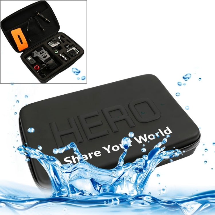 Shockproof Waterproof Portable Travel Case for GoPro, Insta360, DJI and Other Action Cameras Accessories, Size: 32cm x 22cm x 7cm - Carry Cases by PMC TechLife | Online Shopping South Africa | PMC TechLife | Buy Now Pay Later Mobicred
