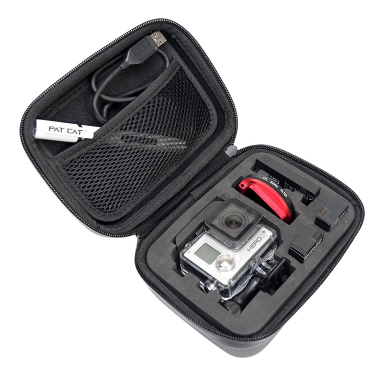 Shockproof Waterproof Portable Travel Case for GoPro Hero12 Black / Hero11 /10 /9 /8 /7 /6 /5, Insta360 Ace / Ace Pro, DJI Osmo Action 4 and Other Action Cameras Accessories, Size: 16cm x 12cm x 7cm - Carry Cases by PMC Jewellery | Online Shopping South Africa | PMC Jewellery | Buy Now Pay Later Mobicred