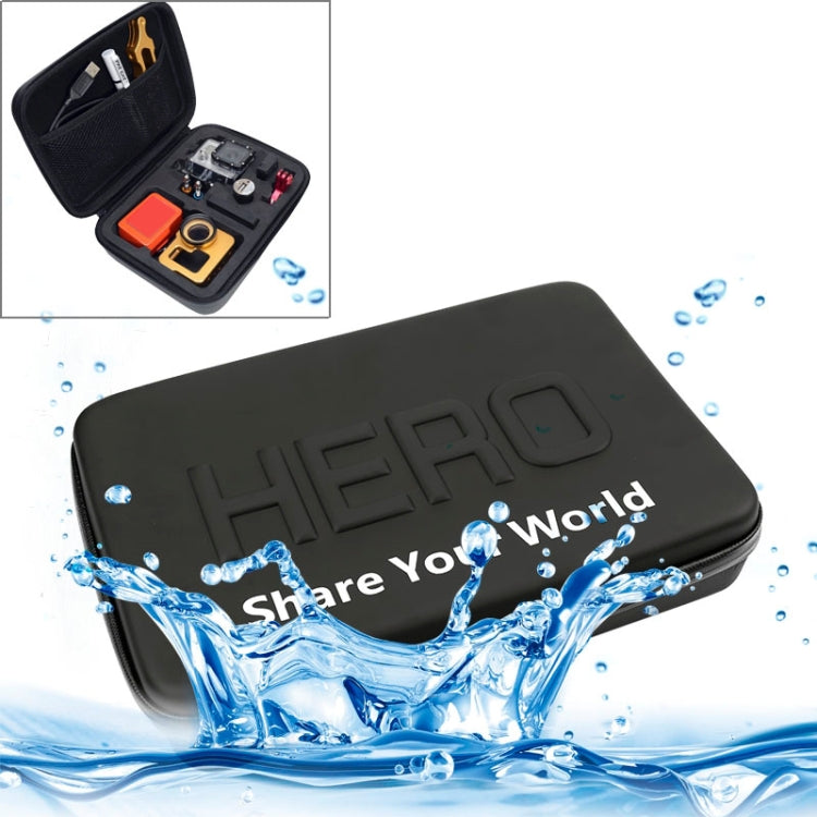 Shockproof Waterproof Portable Travel Case for GoPro, Insta360, DJI and Other Action Cameras Accessories, Size: 22cm x 16cm x 7cm - Carry Cases by PMC TechLife | Online Shopping South Africa | PMC TechLife | Buy Now Pay Later Mobicred
