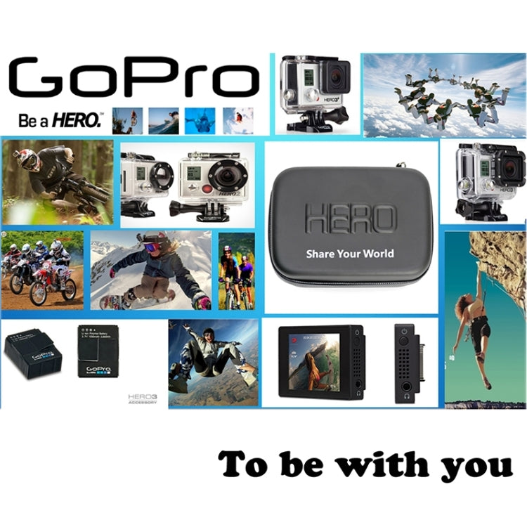 Shockproof Waterproof Portable Travel Case for GoPro, Insta360, DJI and Other Action Cameras Accessories, Size: 22cm x 16cm x 7cm - Carry Cases by PMC TechLife | Online Shopping South Africa | PMC TechLife | Buy Now Pay Later Mobicred