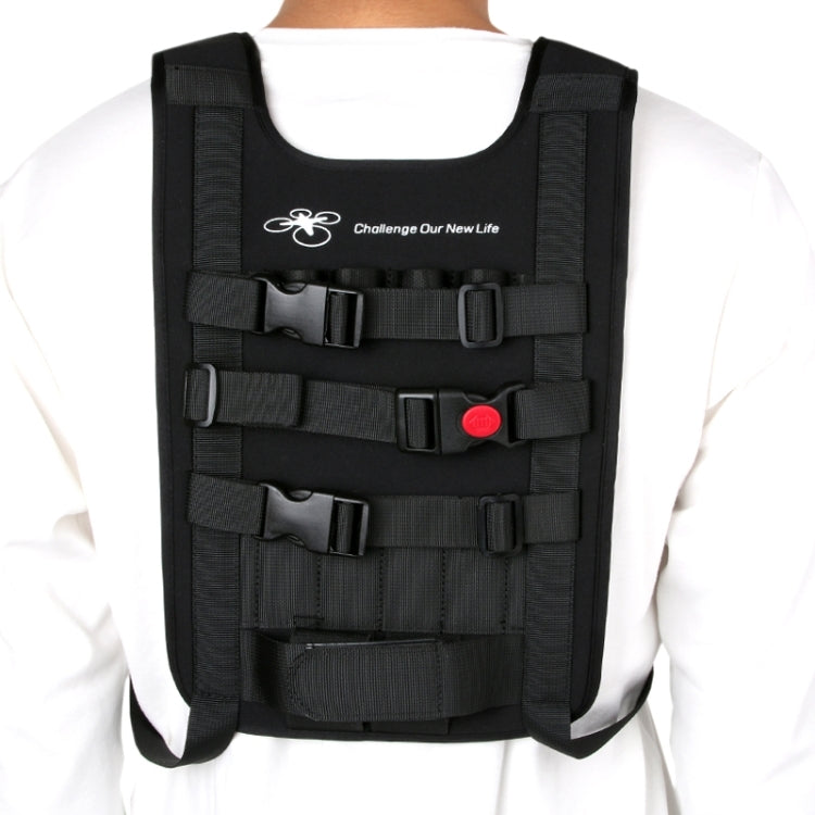 Shoulder Backpack Carry Case Multipurpose Bag Neck Strap Belt for Dji Phantom 3 / 2 / 1 / Vision+, Carry Available for Quadcopter, Remote Controller, Battery, Propellers(Black) -  by PMC TechLife | Online Shopping South Africa | PMC TechLife | Buy Now Pay Later Mobicred