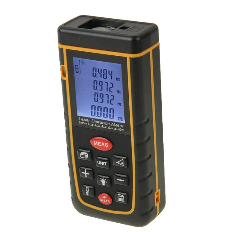 RZ-A40 1.9 inch LCD 40m Hand-held Laser Distance Meter with Level Bubble - Laser Rangefinder by PMC Jewellery | Online Shopping South Africa | PMC Jewellery | Buy Now Pay Later Mobicred