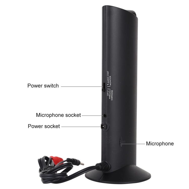 MH2001 Hi-Fi 5 in 1 Receiver + Emitter Wireless Headphone(Black) - Headset & Headphone by PMC TechLife | Online Shopping South Africa | PMC TechLife