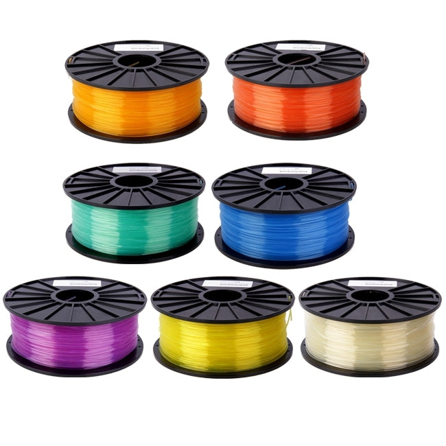PLA 3.0 mm Transparent 3D Printer Filaments, about 115m(Transparent) - Consumables by PMC TechLife | Online Shopping South Africa | PMC TechLife | Buy Now Pay Later Mobicred