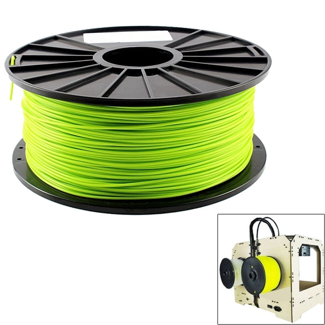 ABS 1.75 mm Fluorescent 3D Printer Filaments, about 395m(Green) - Consumables by PMC Jewellery | Online Shopping South Africa | PMC Jewellery | Buy Now Pay Later Mobicred