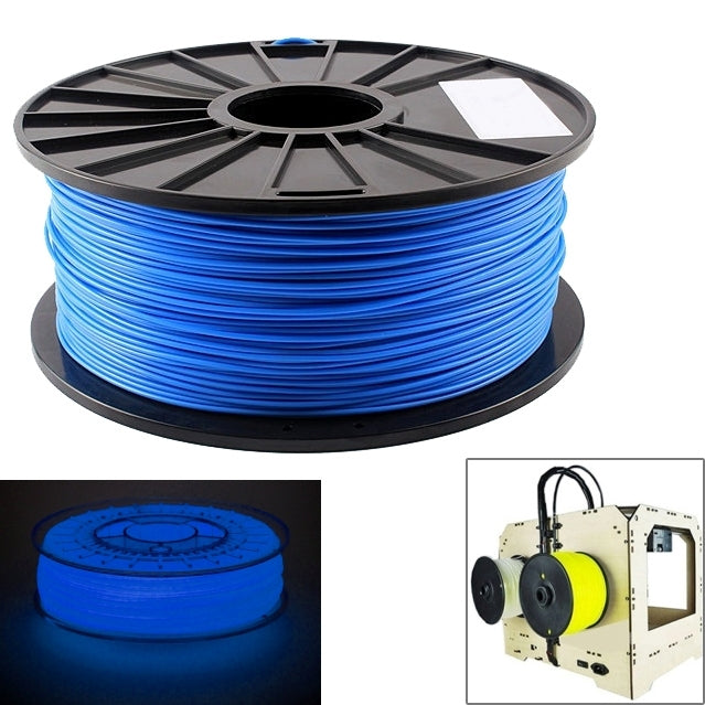 ABS 3.0 mm Luminous 3D Printer Filaments, about 135m(Blue) - Consumables by PMC Jewellery | Online Shopping South Africa | PMC Jewellery | Buy Now Pay Later Mobicred