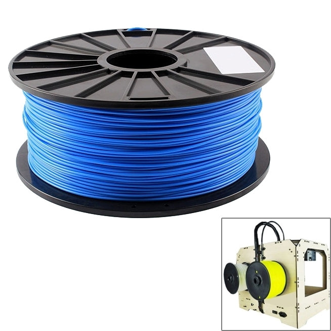 ABS 3.0 mm Fluorescent 3D Printer Filaments, about 135m(Blue) - Consumables by PMC Jewellery | Online Shopping South Africa | PMC Jewellery | Buy Now Pay Later Mobicred