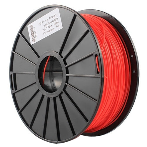 PLA 3.0 mm Fluorescent 3D Printer Filaments, about 115m(Red) - Consumables by PMC Jewellery | Online Shopping South Africa | PMC Jewellery | Buy Now Pay Later Mobicred