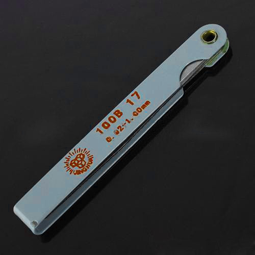 0.02 to 1mm Thickness 17 Blades Gap Metric Filler Feeler Gauge Measure Tool - Measuring Tools by PMC TechLife | Online Shopping South Africa | PMC TechLife | Buy Now Pay Later Mobicred
