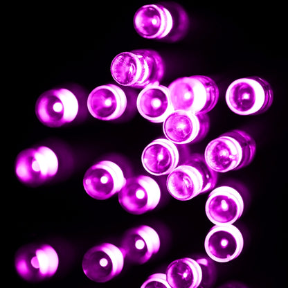 3m String Decoration Light, For Christmas Party, 30 LED,  2-Mode Flash, Battery Powered(Pink Light) - Holiday Lights by PMC Jewellery | Online Shopping South Africa | PMC Jewellery | Buy Now Pay Later Mobicred