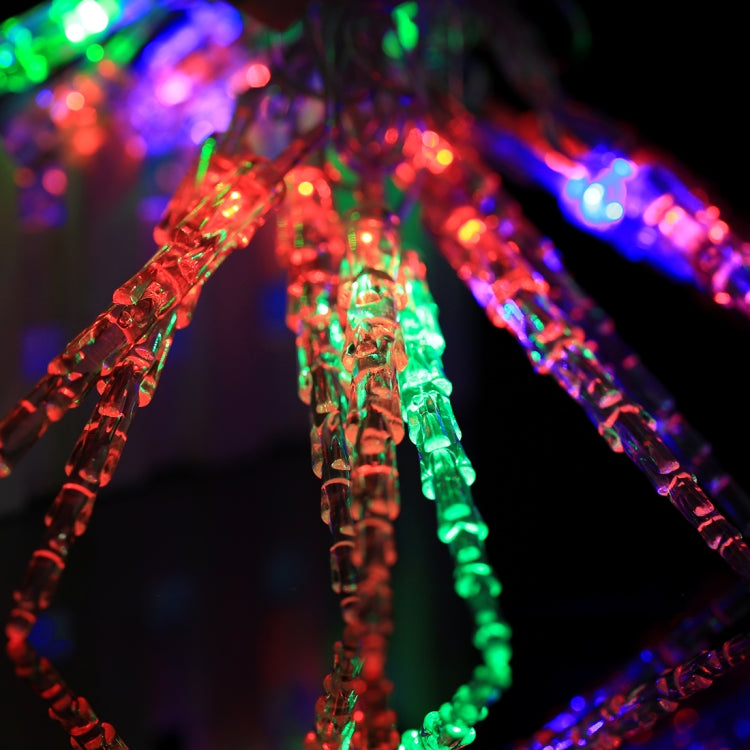 7m Icicle Pendants Decoration String Lights, 30-LED Multi-Colored Light  (AC 220V / EU Plug)(Transparent) - Holiday Lights by PMC Jewellery | Online Shopping South Africa | PMC Jewellery | Buy Now Pay Later Mobicred