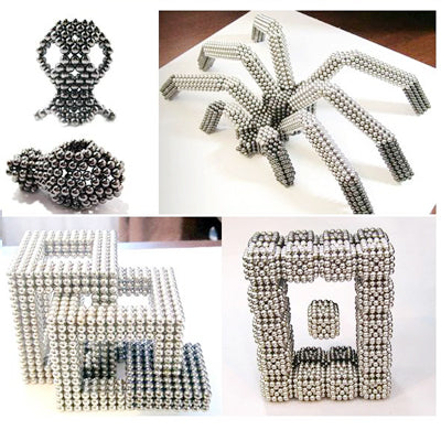 DIY Magic Puzzle / Buckyballs Magnet Balls with 50pcs Magnet Balls (Black) -  by PMC Jewellery | Online Shopping South Africa | PMC Jewellery | Buy Now Pay Later Mobicred