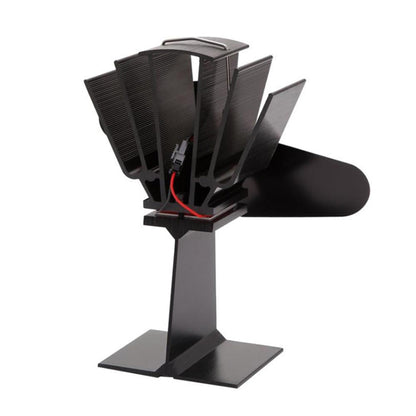 YL501 Eco-friendly Heat Powered Stove Fan for Wood / Gas / Pellet Stoves(Gold) - Electric Fans by PMC Jewellery | Online Shopping South Africa | PMC Jewellery | Buy Now Pay Later Mobicred