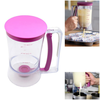 900ml Batter Dispenser Cupcake Measuring Cup - Gadgets by PMC Jewellery | Online Shopping South Africa | PMC Jewellery | Buy Now Pay Later Mobicred