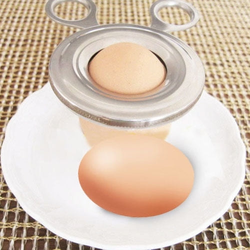 Stainless Steel Boiled Egg Shell Cutter Tool - Cutter & Peeler by PMC TechLife | Online Shopping South Africa | PMC TechLife | Buy Now Pay Later Mobicred