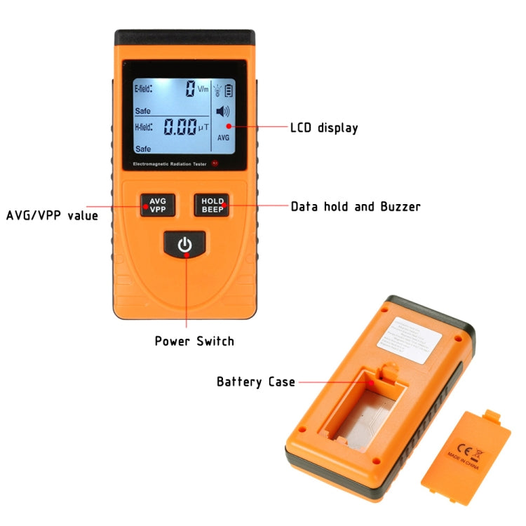 BENETECH GM3120 Electromagnetic Radiation Tester - Radiation Detector by BENETECH | Online Shopping South Africa | PMC TechLife | Buy Now Pay Later Mobicred