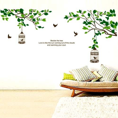 DIY Fashion Self Adhesive PVC Removable Wall Stickers / House Interior Decoration Pictures --Birds Return, Size: 90cm x 60cm - Sticker by PMC Jewellery | Online Shopping South Africa | PMC Jewellery | Buy Now Pay Later Mobicred