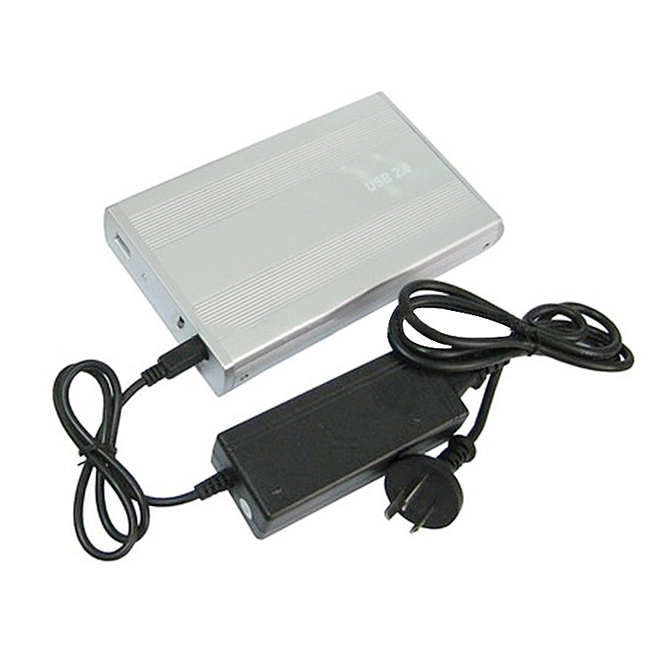 3.5 inch HDD External Case, Support IDE Hard Drive, UK Plug - HDD Enclosure by PMC Jewellery | Online Shopping South Africa | PMC Jewellery | Buy Now Pay Later Mobicred