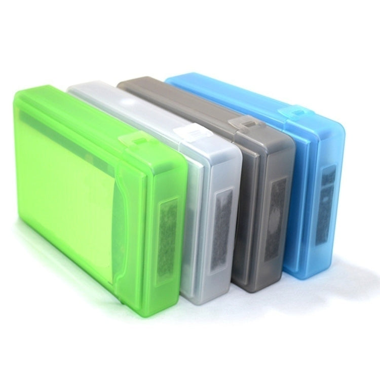 3.5 inch Hard Drive Disk HDD SATA IDE Plastic Storage Box Enclosure Case(Green) - HDD Enclosure by PMC Jewellery | Online Shopping South Africa | PMC Jewellery