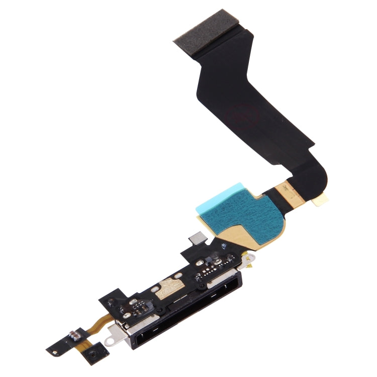 Original Dock Connector Charging Port Flex Cable for iPhone 4S(Black) - iPhone 4/4S Parts by PMC Jewellery | Online Shopping South Africa | PMC Jewellery | Buy Now Pay Later Mobicred
