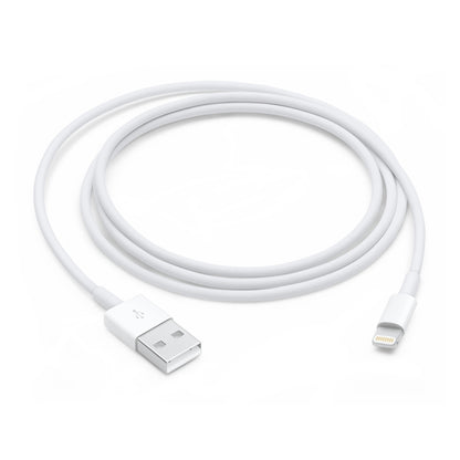 USB to 8 Pin Sync Data / Charging Cable, Cable Length: 1m(White) - Normal Style Cable by PMC Jewellery | Online Shopping South Africa | PMC Jewellery | Buy Now Pay Later Mobicred