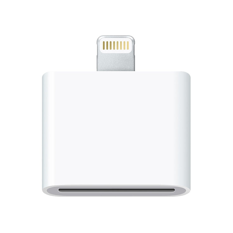 8 Pin Male to 30 Pin Female Adapter, For iPhone 6 & 6 Plus, iPhone 5, iPad mini 1 / 2 / 3, iPod touch 5, iPad 4, iPod Nano 7(White) - Converter & Adapter by PMC Jewellery | Online Shopping South Africa | PMC Jewellery | Buy Now Pay Later Mobicred