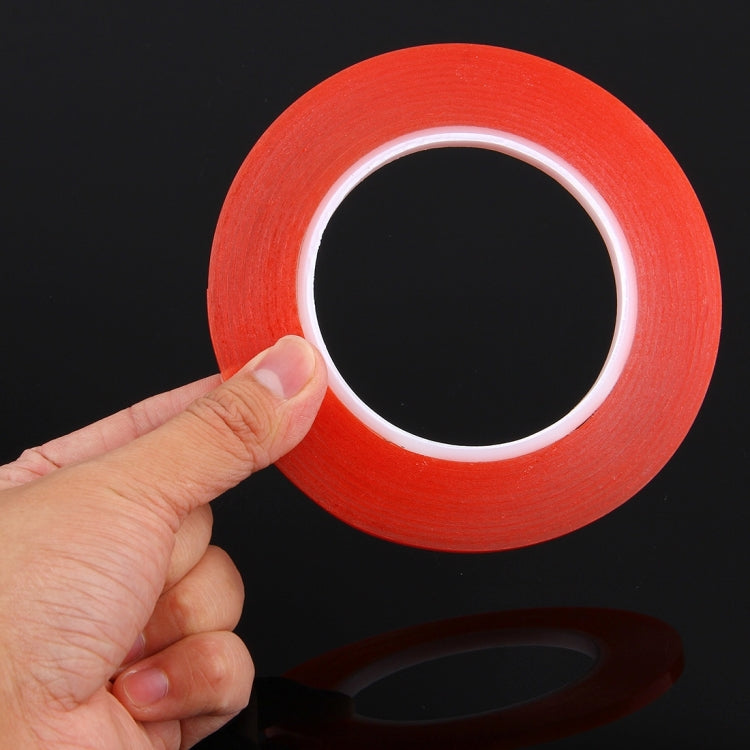 5mm Width Double Sided Adhesive Sticker Tape for iPhone / Samsung / HTC Mobile Phone Touch Panel Repair, Length: 25m(Red) - free shipping - PMC TechLife - Order now!