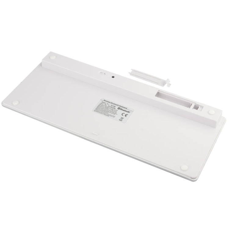 BK3001 Ultra-thin Bluetooth 3.0 ABS Keyboard for iPad Air 2 / iPAD Air / iPad 6 / iPad 5 / iPad mini 1 / 2 / 3 / New iPad (iPad 3) / iPad ,iPhone 4 & 4S / 3G,Sony PS3,Smart phones(White) - For iPad mini by PMC TechLife | Online Shopping South Africa | PMC TechLife