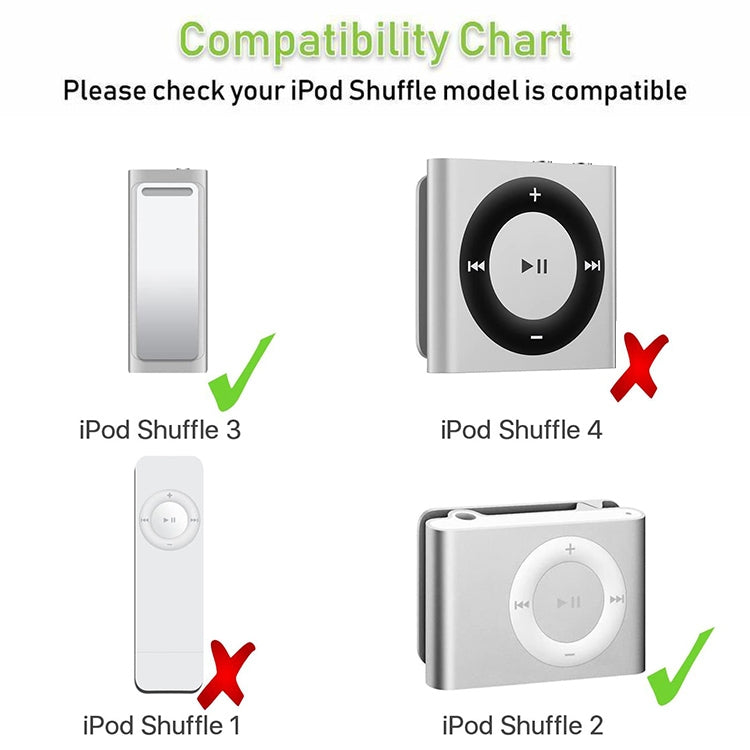 USB to 3.5mm Jack Data Sync & Charge Cable for iPod Shuffle 1st /2nd /3rd Generation, Length: 15.5cm(White) - Normal Style Cable by PMC Jewellery | Online Shopping South Africa | PMC Jewellery | Buy Now Pay Later Mobicred