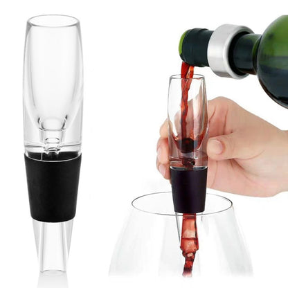 Elegant Fashion Red Wine Decanter/The Wine Pourer(Transparent) - Bottle Stopper by PMC Jewellery | Online Shopping South Africa | PMC Jewellery | Buy Now Pay Later Mobicred