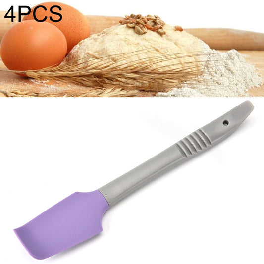 4 PCS Silicone Scraper Butter Spreader Knife Cake Smoother Cake Baking Tool - Gadgets by PMC Jewellery | Online Shopping South Africa | PMC Jewellery | Buy Now Pay Later Mobicred